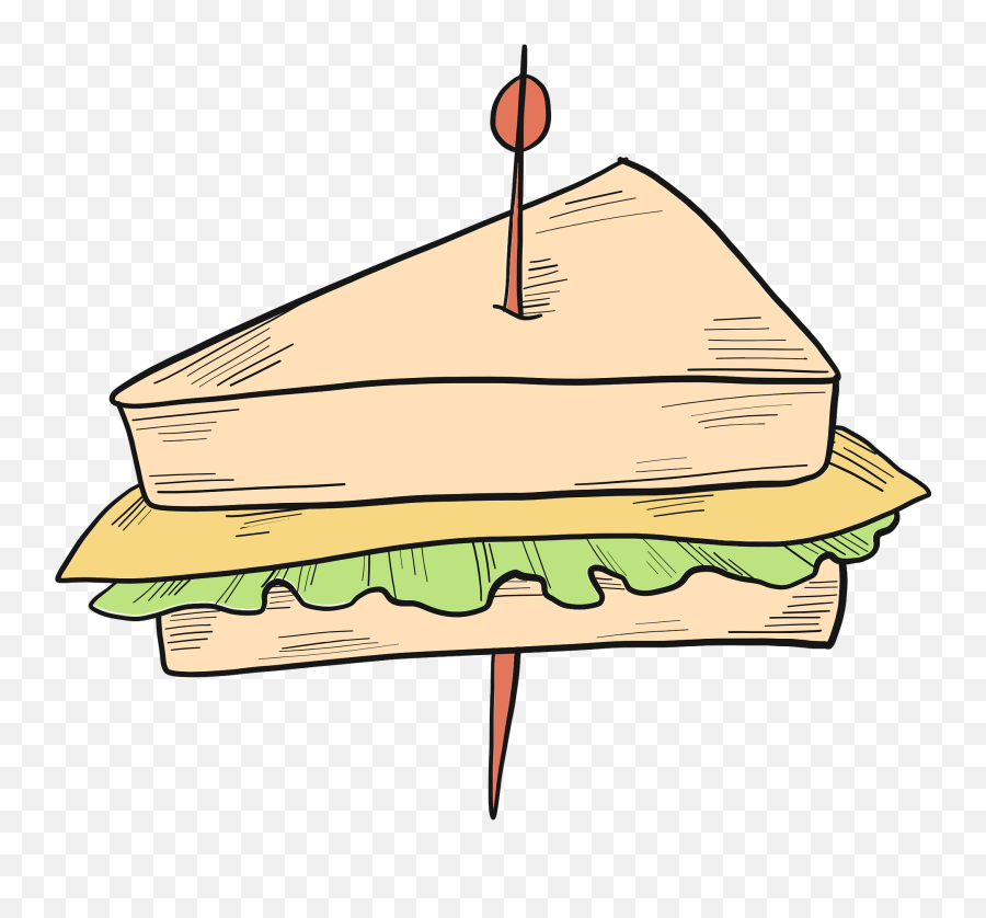 Sandwich Clipart - Horizontal Emoji,Sandwich Clipart