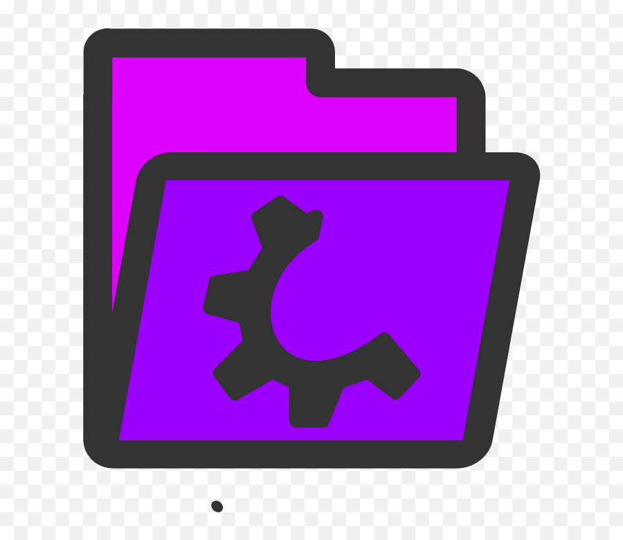 Free Clip Art Ftfolder Violet By Anonymous - Language Emoji,Violet Clipart