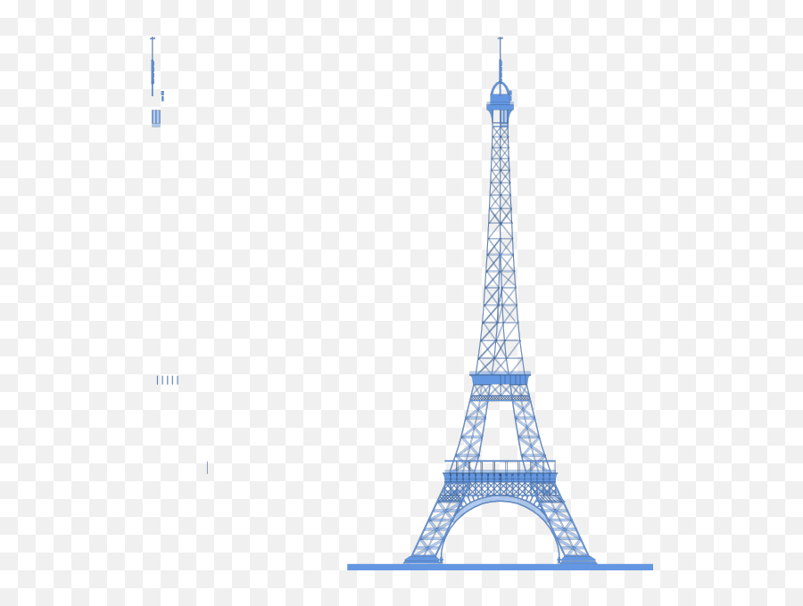 La Tour Eiffel Eiffel Tower Clip Art At Clkercom - Vector Eiffel Tower Of Tx Emoji,Blueprint Clipart
