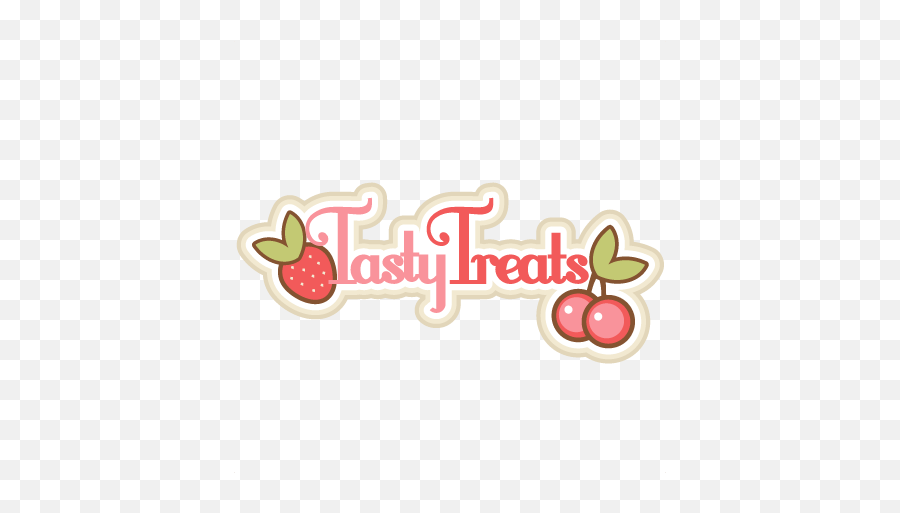 Tasty Treats Title Svg Scrapbook Title Svg Scrapbook Title - Dot Emoji,Treats Clipart