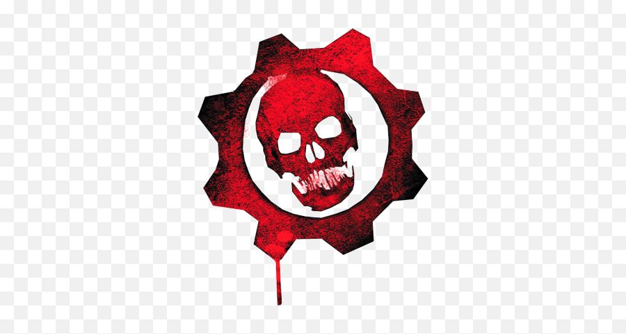 Skull Png - Gears Of War Logo Transparent Emoji,Skull Png
