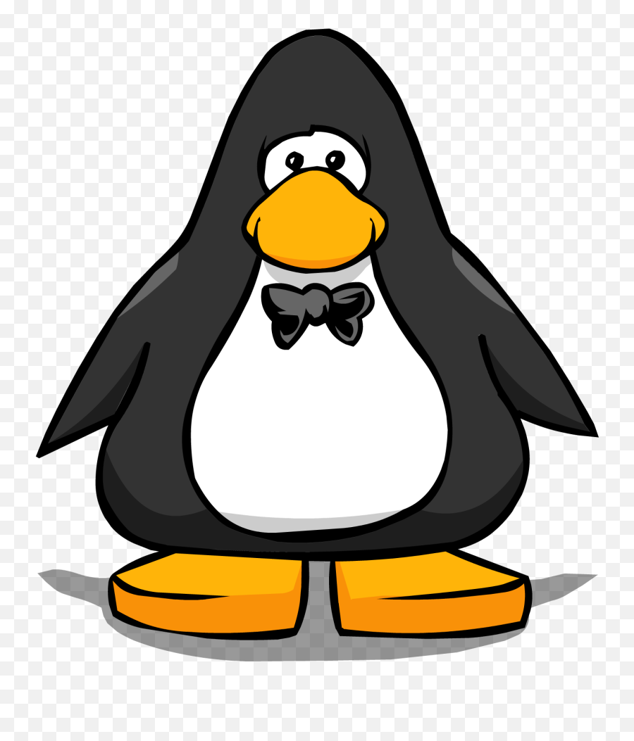 Black Bowtie Club Penguin Wiki Fandom Emoji,Black Bow Tie Clipart