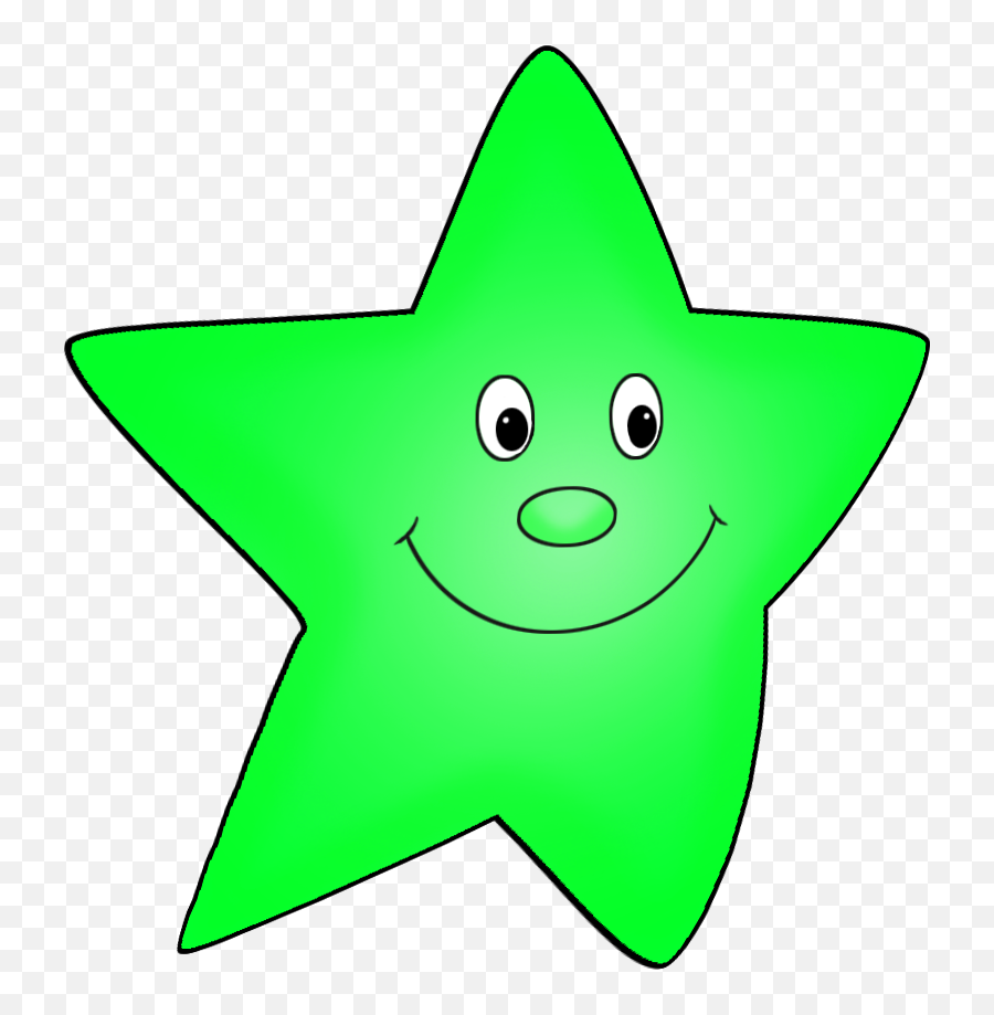 Cartoon Star Png - Star Cartoon Clipart Transparent Background Emoji,Stars Clipart