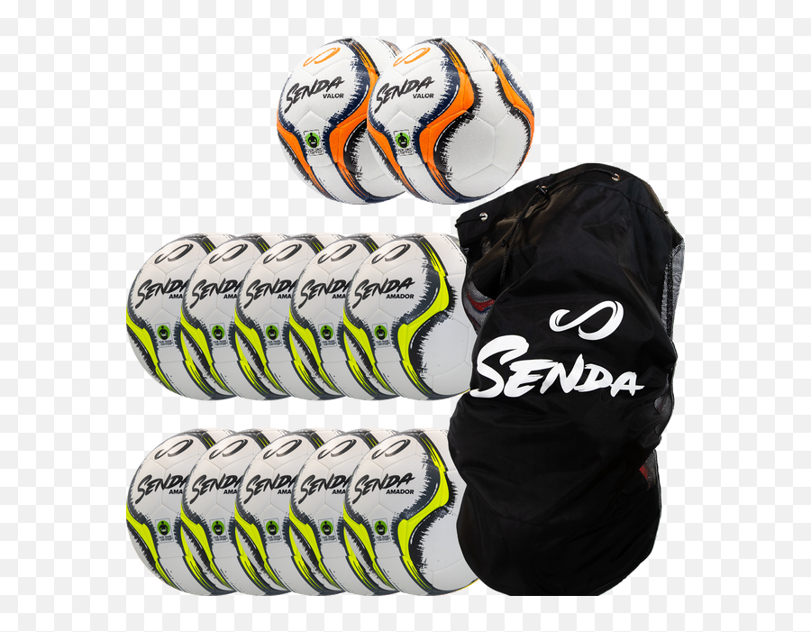 Senda Valor Premium Match Soccer Ball Pack - 4 Balls U2013 Senda Emoji,Logo Game Answers Pack 4