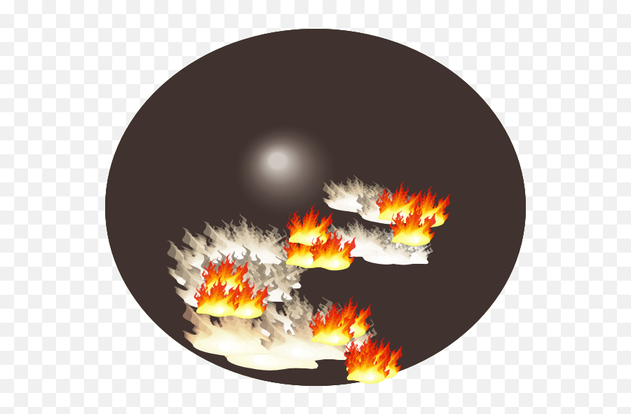 A Sanyal Forest Fire Clip Art At Clkercom - Vector Clip Art Emoji,Forest Clipart Png