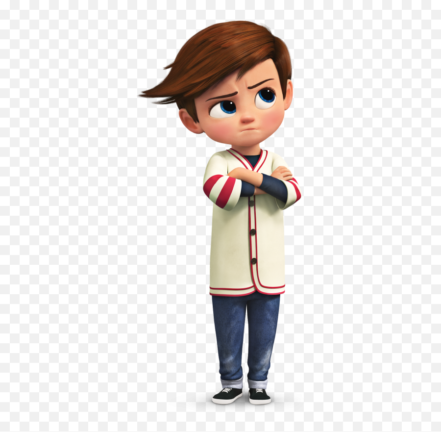 Cartoon Character Unhappy Boy Clipart - Boss Baby Tim Characters Emoji,Boy Clipart