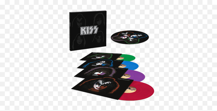 That Devil Music Kiss Solo 40th Anniversary Vinyl Reissues Emoji,Kiss Band Logo