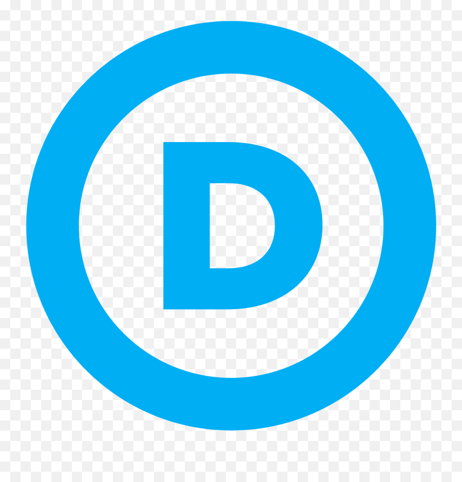 U - Democrat Logo Transparent Emoji,Party Logo