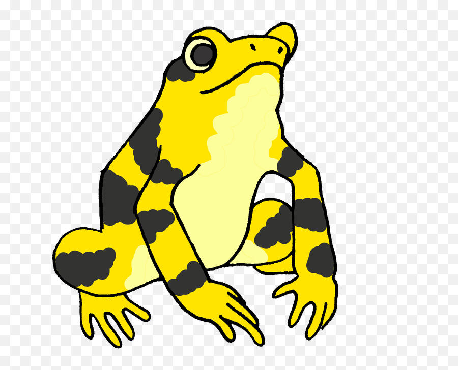 Download Frogs Clipart Amphibian - Panamanian Golden Frog Clipart Emoji,Frogs Clipart