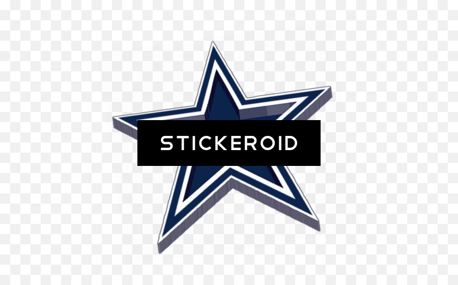 Download Dallas Cowboys Star - Silhouettes Of Dallas Cowboys Dallas Cowboys Png Black And White Emoji,Dallas Cowboys Star Logo