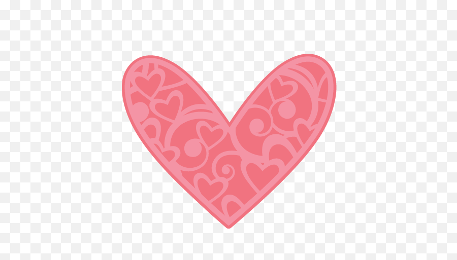 Heart Silhouette - Cute Heart Svg Png Download Original Girly Emoji,Heart Silhouette Png