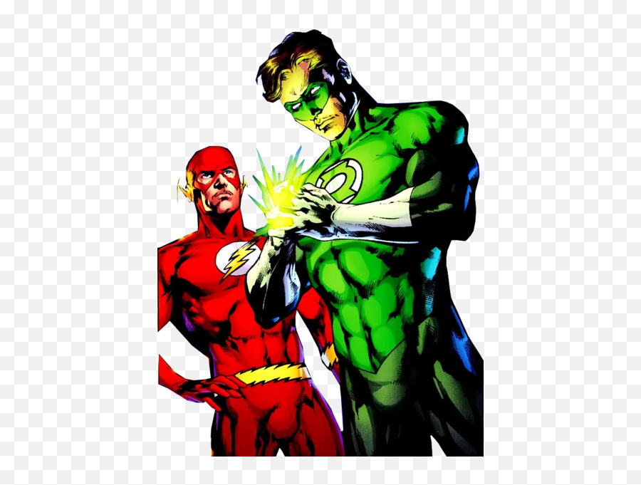 Green Lantern And The Flash - Green Lantern And Flash Blackest Night Emoji,Green Lantern Png