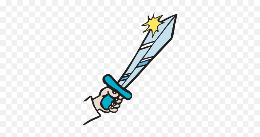 Double Edged Sword Clipart - Double Edged Sword Clipart Emoji,Sword Clipart