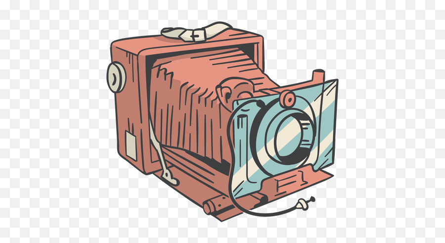 Vintage Camera Hand Drawn - Bellows Emoji,Vintage Camera Png