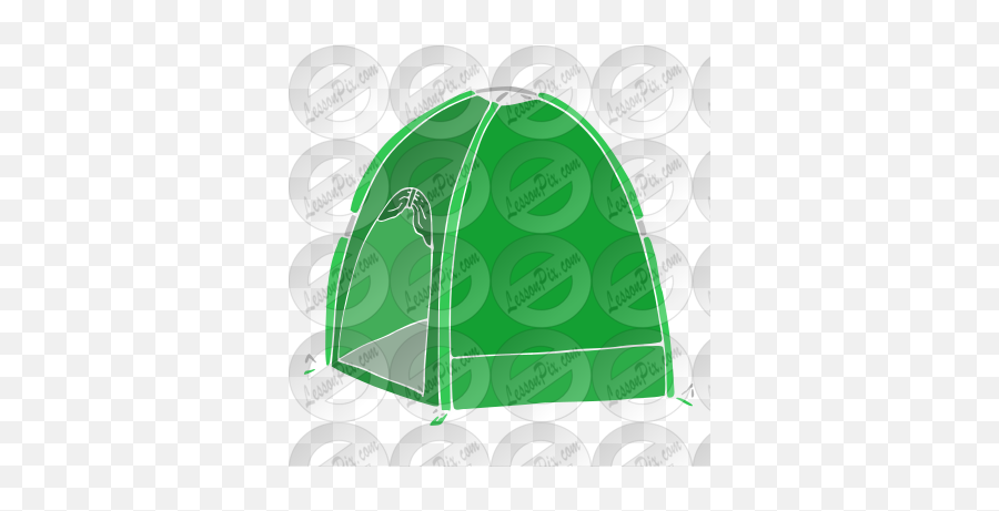 Tent Stencil For Classroom Therapy Use - Great Tent Clipart Hiking Equipment Emoji,Tent Clipart