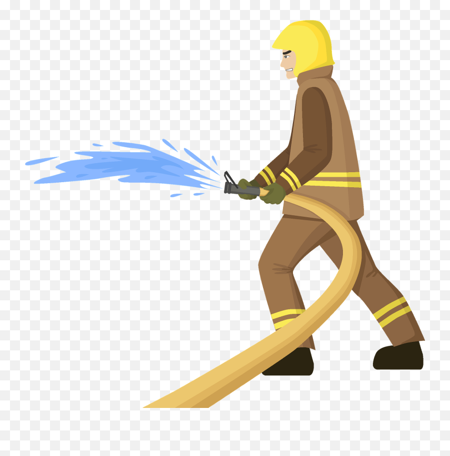 Firefighter Clipart Free Download Transparent Png Creazilla - Workwear Emoji,Firefighter Clipart