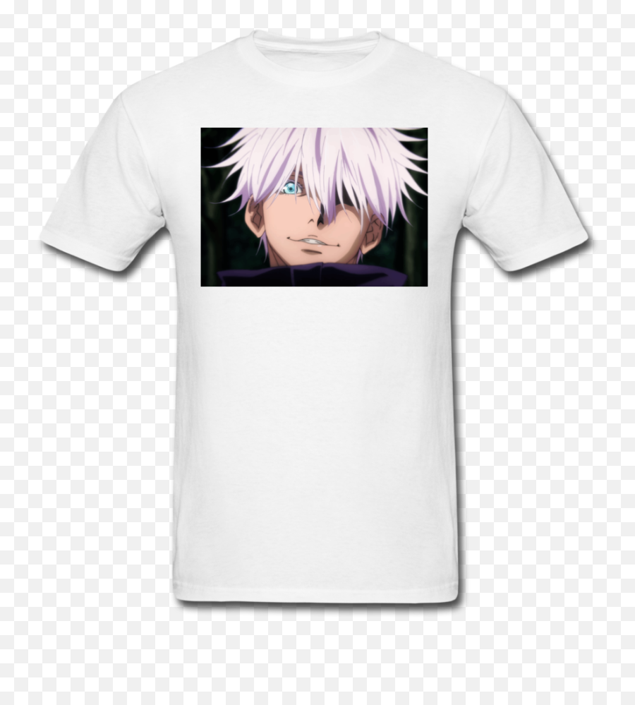 Satoru Gojo Jujutsu Kaisen Anime T - Shirt Emoji,Gojo Logo