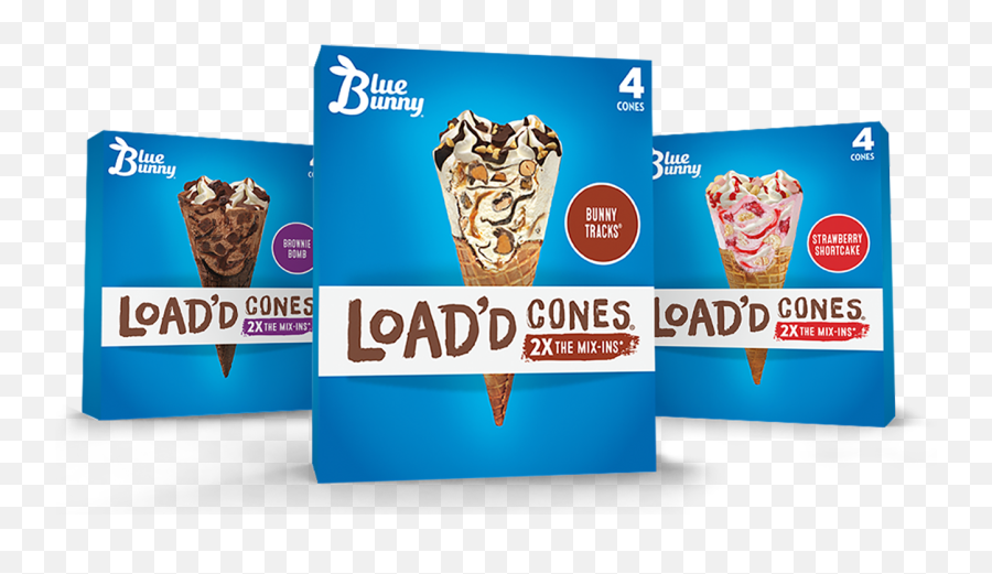 Blue Bunny Ice Cream - Sundaes Cones Bars Blue Bunny Emoji,Smore Logo