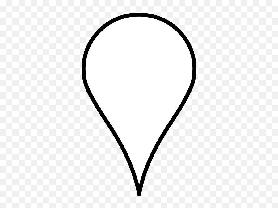 Clipart Info - Location Pin Icon White 372x594 Png Location Clipart Png White Emoji,Pin Png