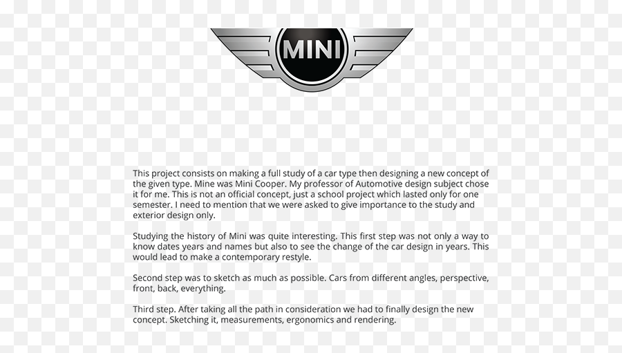 Automotive Design Mini Mint Restyle Concept On Behance - Language Emoji,Mini Cooper Logo