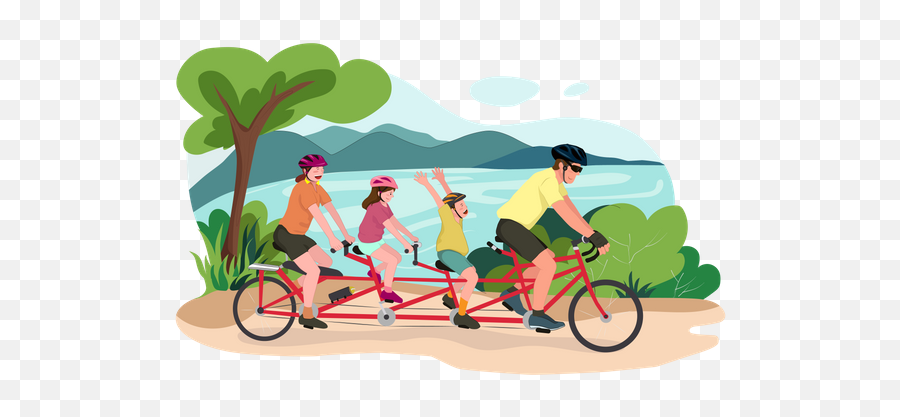 Cycling Illustrations Images U0026 Vectors - Royalty Free Emoji,Tandem Bike Clipart