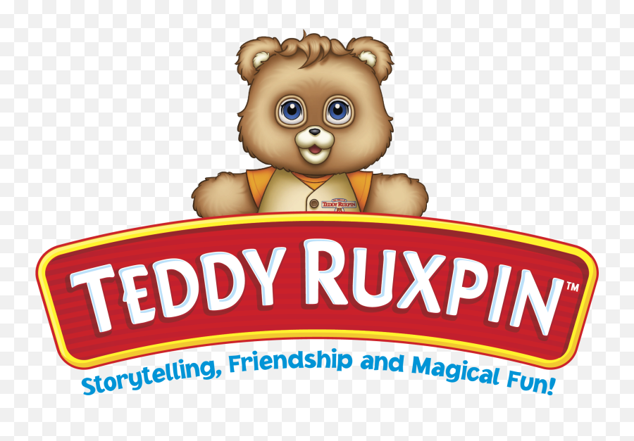 Cartoon Tv - Teddy Ruxpin Interactive Teddy Bear Png Original Teddy Ruxpin Logo Emoji,Teddy Bear Png