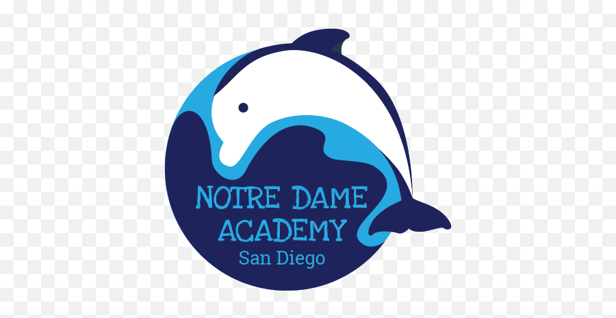 Carol Jackson Design - Common Bottlenose Dolphin Emoji,Notre Dame Logo