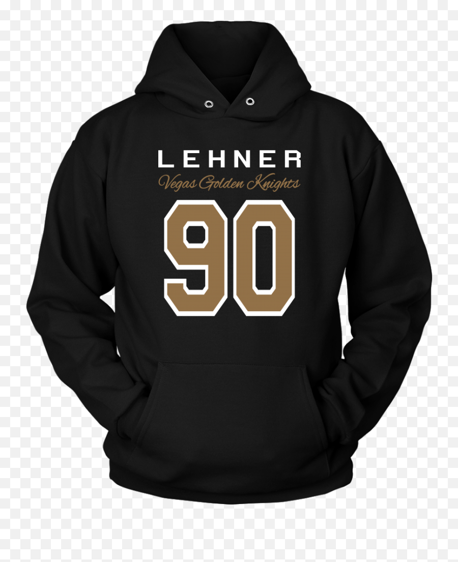 Lehner 90 Vegas Golden Knights Unisex Hoodie - Gtr Emoji,Golden Knights Logo