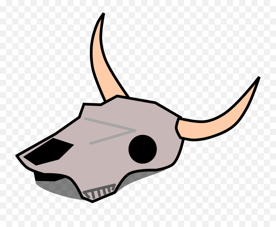 Skeleton Clipart Cow Skeleton Cow Transparent Free For - Desert Dead Animals Drawings Emoji,Cow Face Clipart