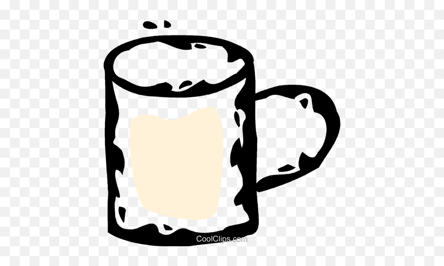 Coffee Mug Royalty Free Vector Clip Art Illustration - Language Emoji,Coffee Mug Clipart