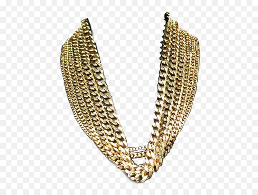 Gold Chains Png Official Psds - Png Image Gold Chain Hd Emoji,Chain Png