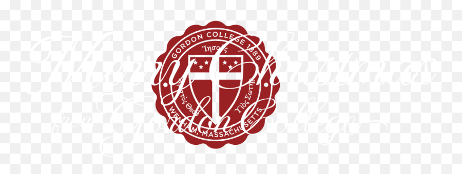 Download Merry Christmas From Gordon College - Gordon Gordon College Wenham Ma Emoji,Merry Christmas Logo