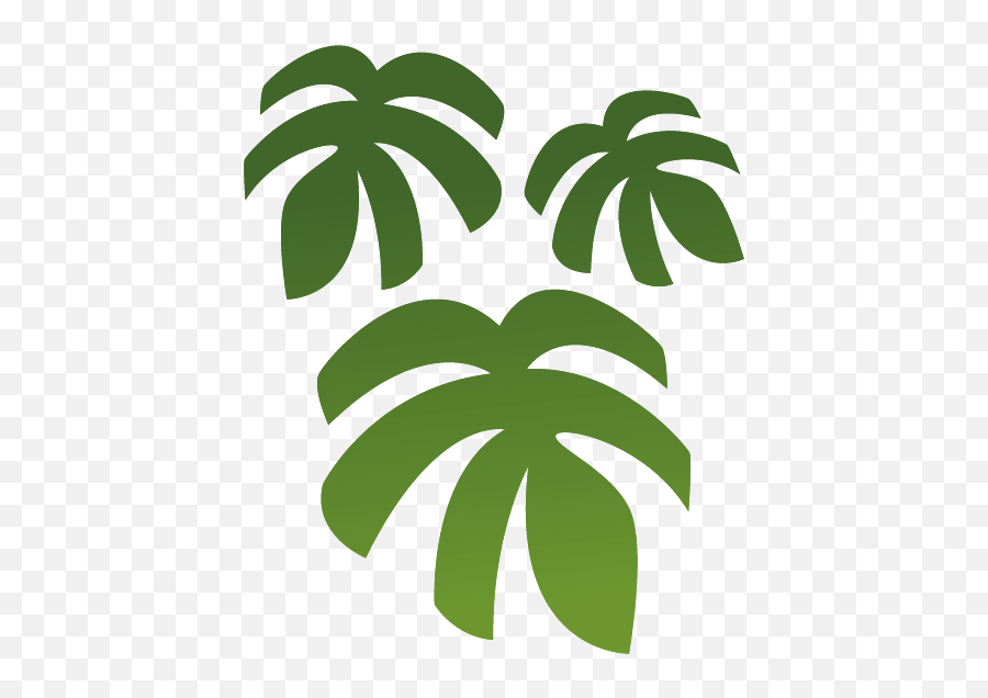 Jungle Leaves - Rainforest Sticker Emoji,Jungle Leaves Png