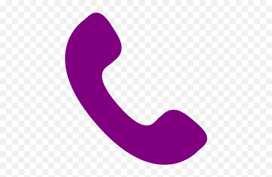 Purple Clipart Telephone - Icon Phone Vector Emoji,Purple Clipart