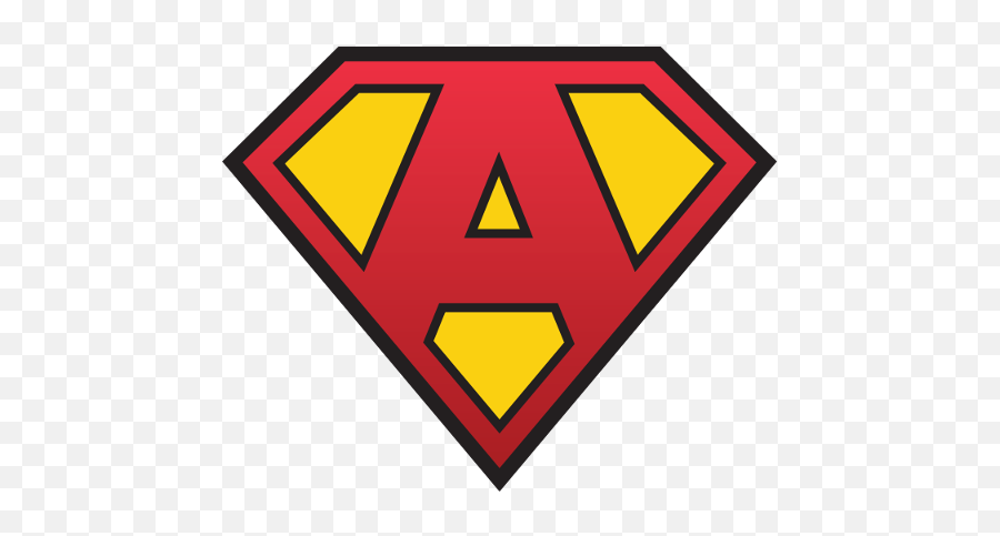 Alfabeto Superhomem Em Png Superman - Superman Logo With Letter Emoji,Superman Symbol Png