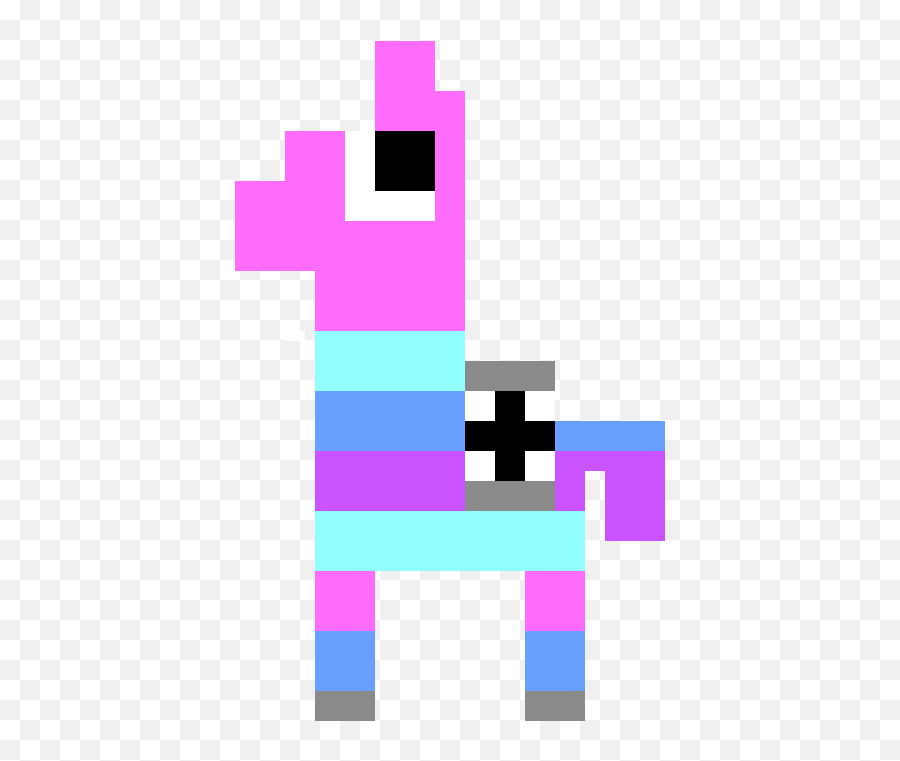 Fortnite Llama - Fortnite Llama Pixel Art Emoji,Fortnite Llama Png