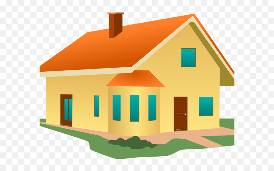 Mansion Clipart House Without Roof - House Clipart Hd Emoji,Mansion Clipart
