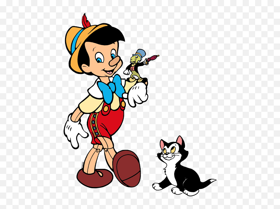Pinocchio Group Clip Art Disney Clip Art Galore - Clipart Pinocchio And Jiminy Cricket Emoji,Pinocchio Png