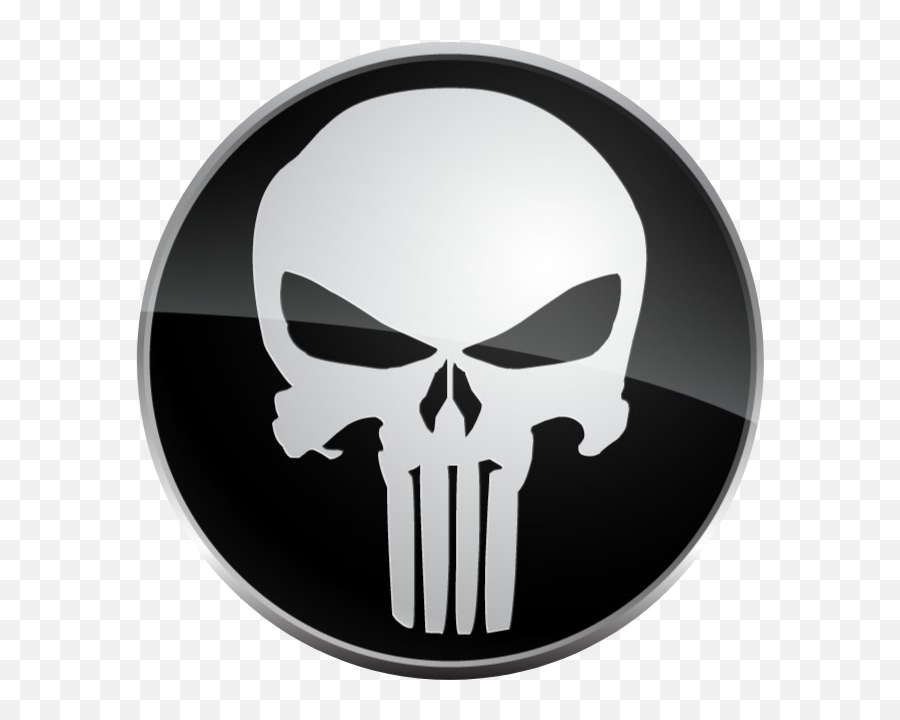 Punisher Sticker By Bossatg97 - Simbolo De Punisher Marvel Emoji,Punisher Skull Clipart