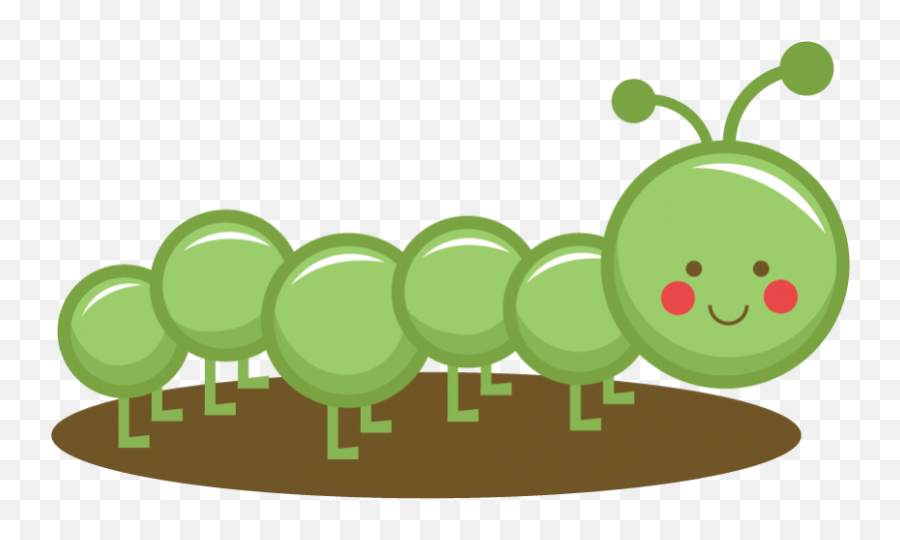 Caterpillar - Cute Caterpillar Clipart Png Emoji,Caterpillar Clipart