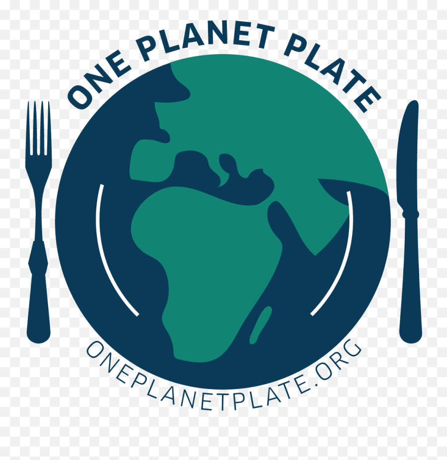 One Planet Plate - One Planet Plate Logo Emoji,Home Plate Logo