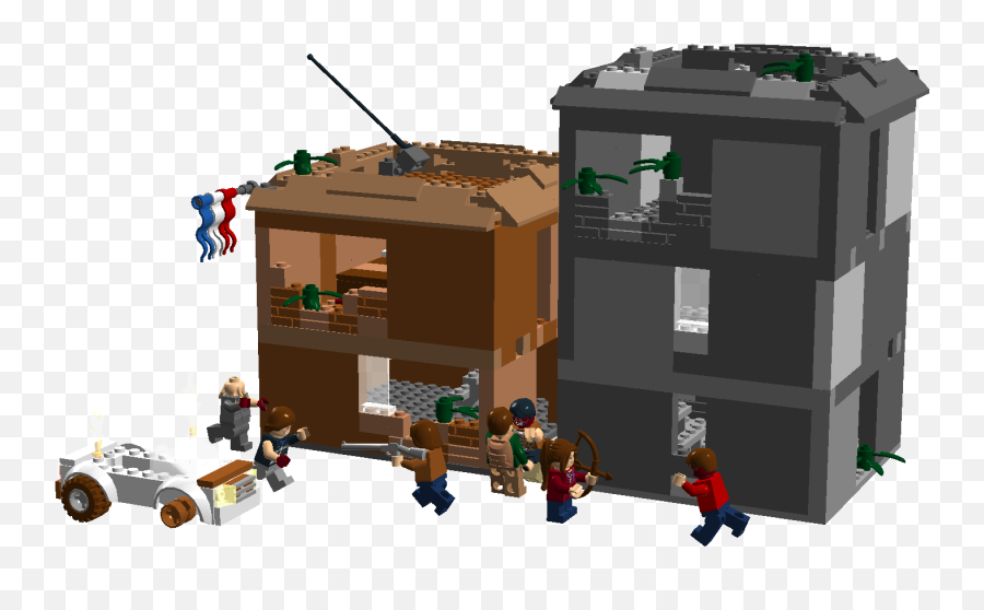 Custombillu0027s Town Brickipedia Fandom - Last Of Us Lego Minifigures Emoji,Town Png