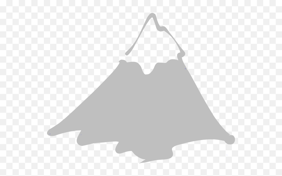 Mountain Peak Logo No Clouds Clip Art At Clkercom - Vector Emoji,Vape Clipart