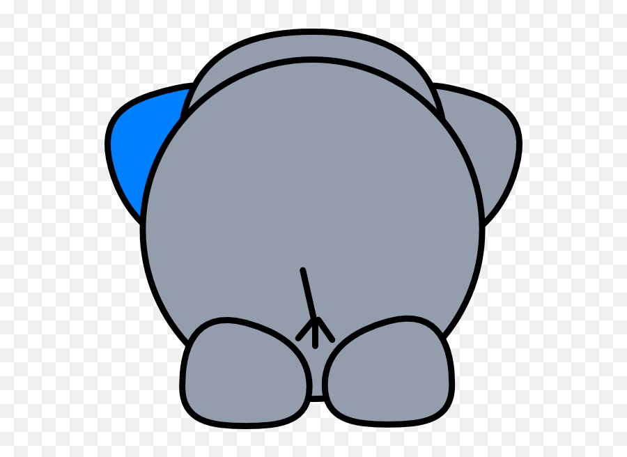 A Elephant Calf Cartoon Stock Vector - Elephant Drawing Emoji,Calf Clipart
