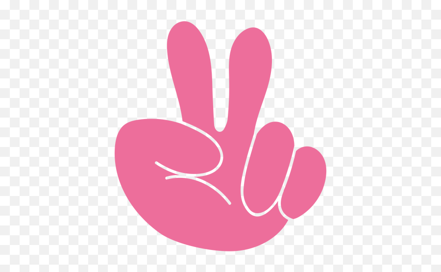 Stroke Peace And Love Symbol Transparent Png U0026 Svg Vector Emoji,Peace Sign Hand Clipart