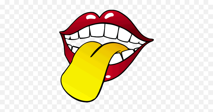 Tongue Action Psd Psd Free Download - Lips With Tongue Out Hd Emoji,Tongue Clipart