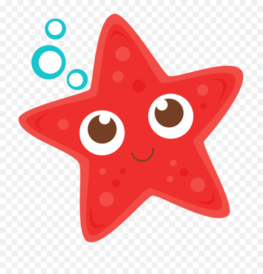 Cute Starfish Clipart - Cute Starfish Clipart Emoji,Sea Clipart