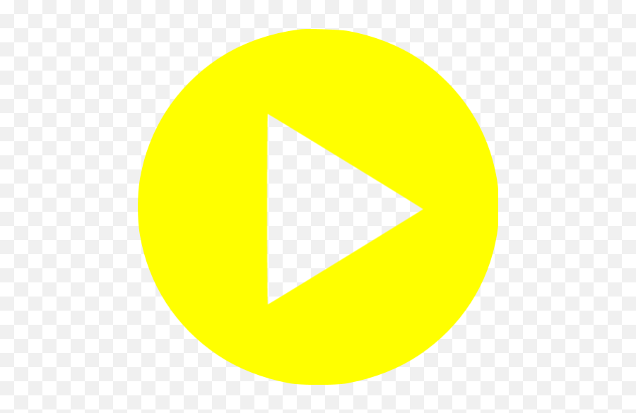 Yellow Video Play Icon - Free Yellow Video Icons Yellow Play Icon Png Emoji,Play Icon Png