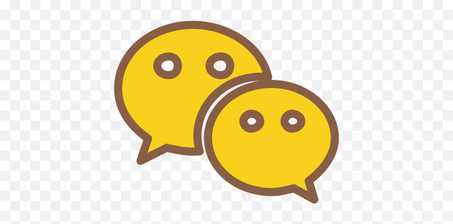 494 Svg Wechat Icons For Free Download Uihere - Wechat Icon Aesthetic Yellow Emoji,Wechat Logo