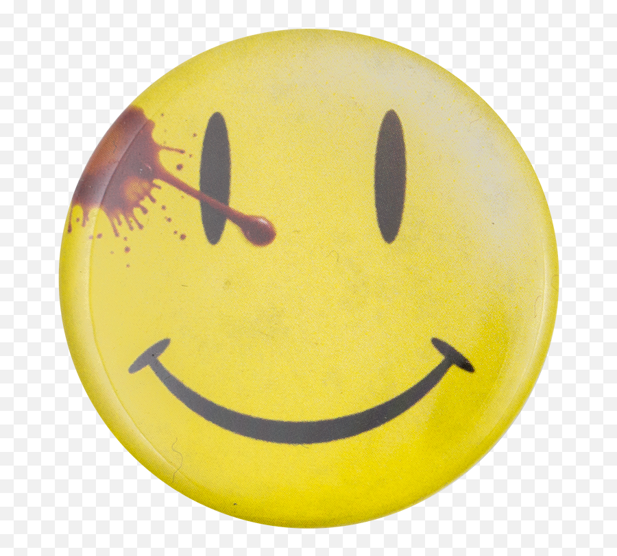 Download Watchmen Smiley Face Png Png Image With No - Transparent Watchmen Button Emoji,Smiley Face Png